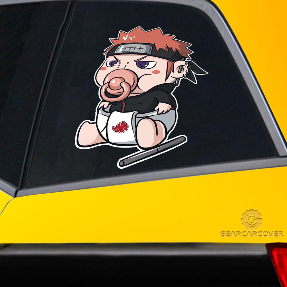 Pain Car Sticker Custom Akatsuki Members Naru Anime Car Accessories - Gearcarcover - 2