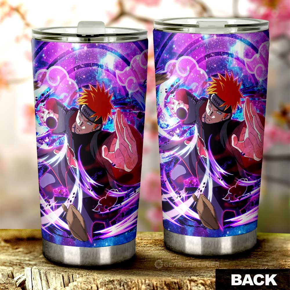 Pain Tumbler Cup Custom Sharingan Eye Car Accessories - Gearcarcover - 2