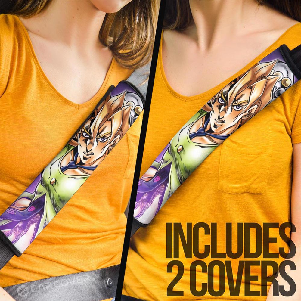 Pannacotta Fugo Seat Belt Covers Custom JoJo's Bizarre Adventure Anime Car Accessories - Gearcarcover - 3
