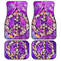Peace Sign Car Floor Mats Custom Flower Butterfly Car Accessories - Gearcarcover - 1