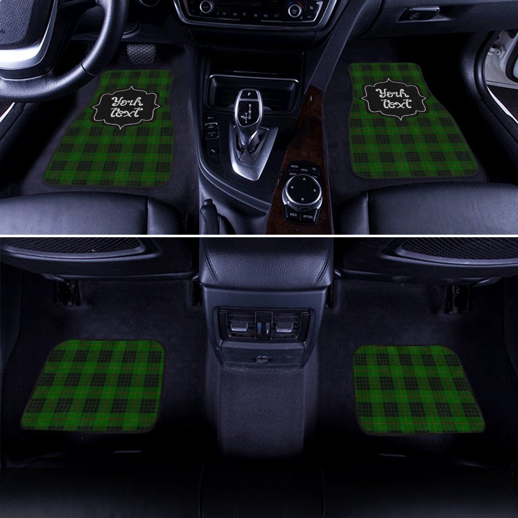Personalized Gunn Tartan Car Floor Mats Custom Name Car Accessories - Gearcarcover - 2
