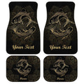 Personalized Pisces Car Floor Mats Custom Zodiac Sign Pisces Car Accessories - Gearcarcover - 1