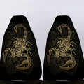 Personalized Zodiac Scorpio Car Seat Covers Custom Name Car Accessories - Gearcarcover - 5
