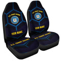 Personalzied U.S. Coast Guard Car Seat Covers Customized Name US Military Car Accessories - Gearcarcover - 3
