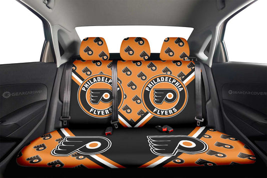 Philadelphia Flyers Car Back Seat Cover Custom Car Accessories For Fans - Gearcarcover - 2