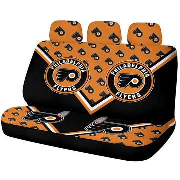 Philadelphia Flyers Car Back Seat Cover Custom Car Accessories For Fans - Gearcarcover - 1