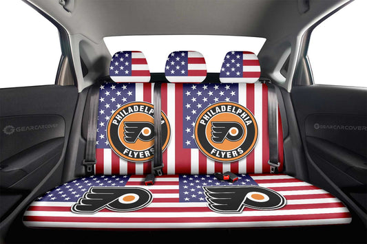 Philadelphia Flyers Car Back Seat Cover Custom Car Accessories - Gearcarcover - 2