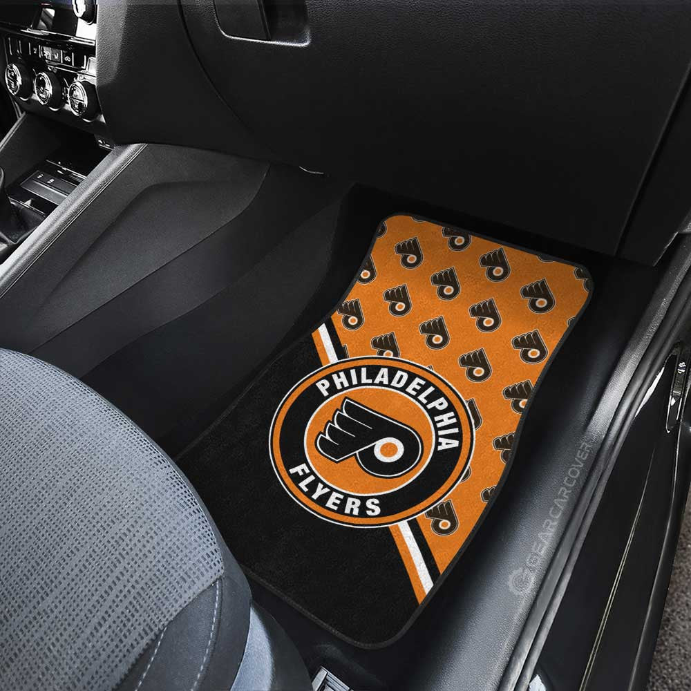 Philadelphia Flyers Car Floor Mats Custom Car Accessories For Fans - Gearcarcover - 3