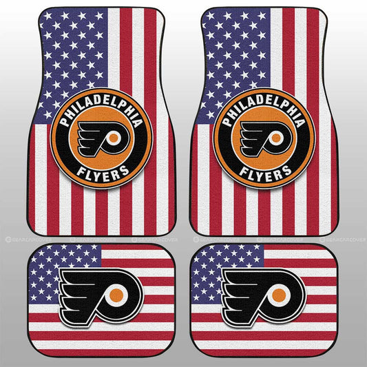 Philadelphia Flyers Car Floor Mats Custom Car Decor Accessories - Gearcarcover - 1