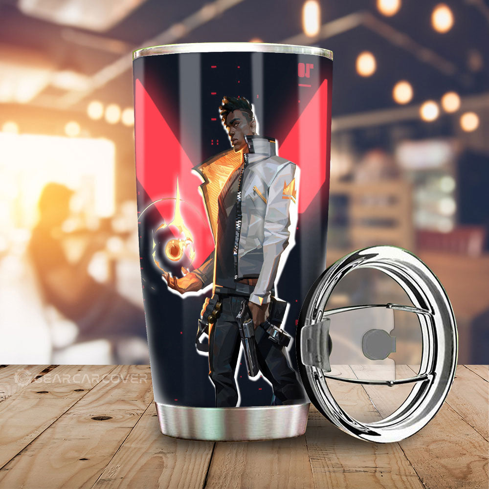 Phoenix Tumbler Cup Custom Valorant Agent - Gearcarcover - 1