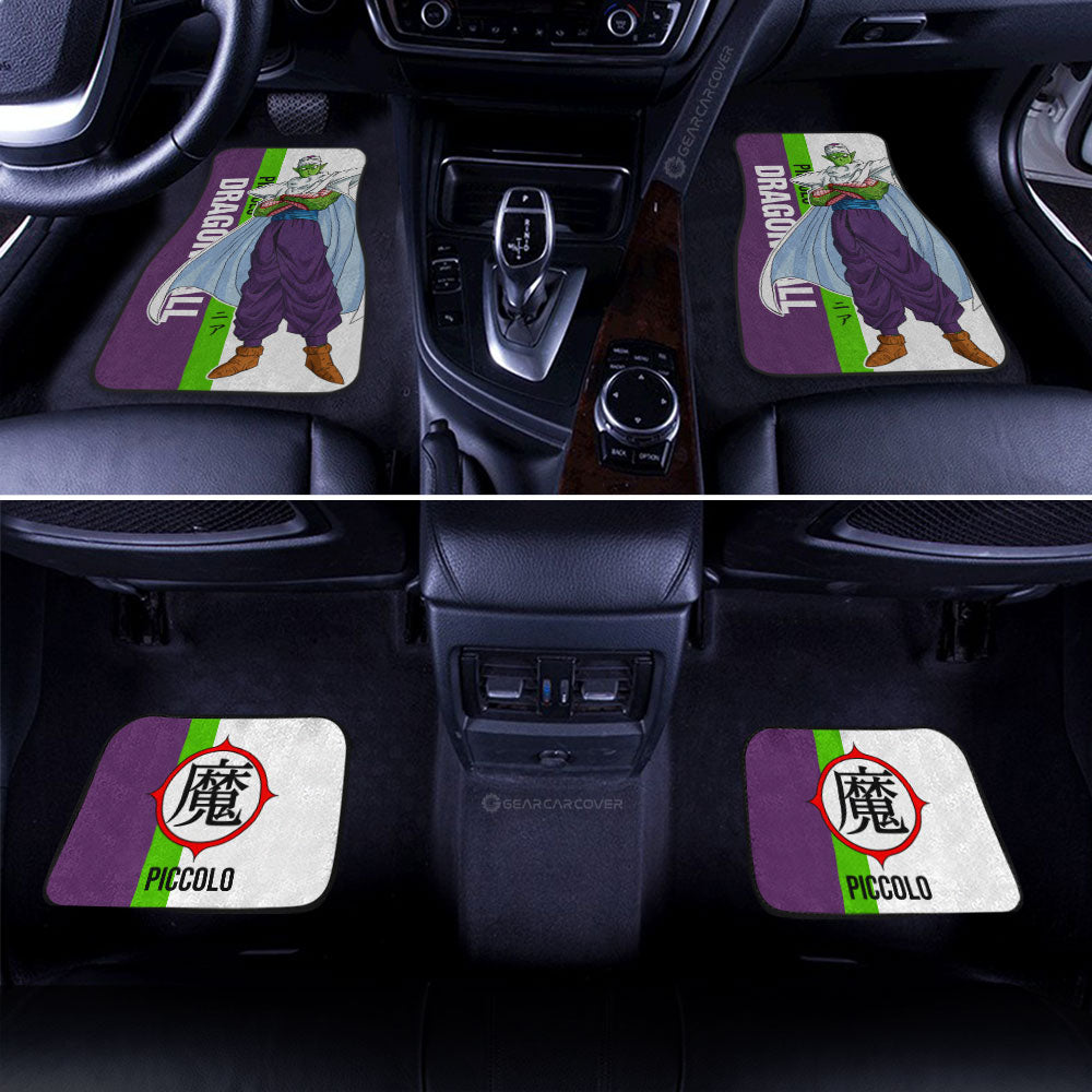 Piccolo Car Floor Mats Custom Dragon Ball Car Accessories For Anime Fans - Gearcarcover - 3