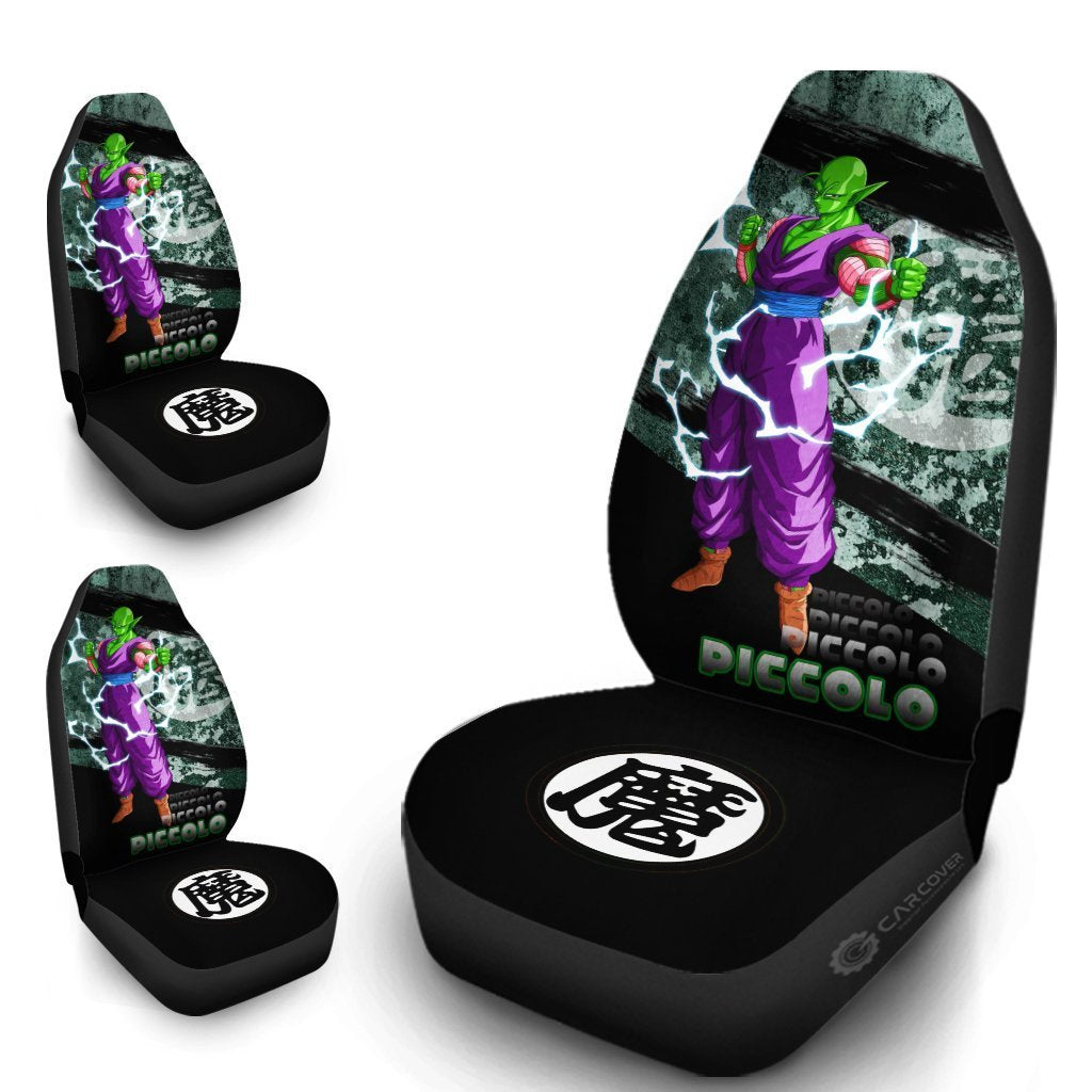 Piccolo Car Seat Covers Custom Anime Dragon Ball Car Interior Accessories - Gearcarcover - 4