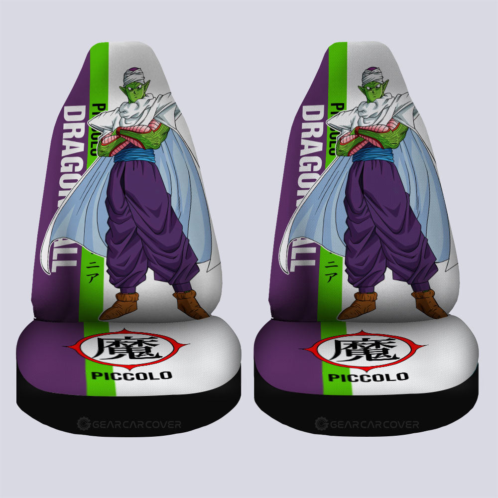 Piccolo Car Seat Covers Custom Dragon Ball Car Accessories For Anime Fans - Gearcarcover - 4