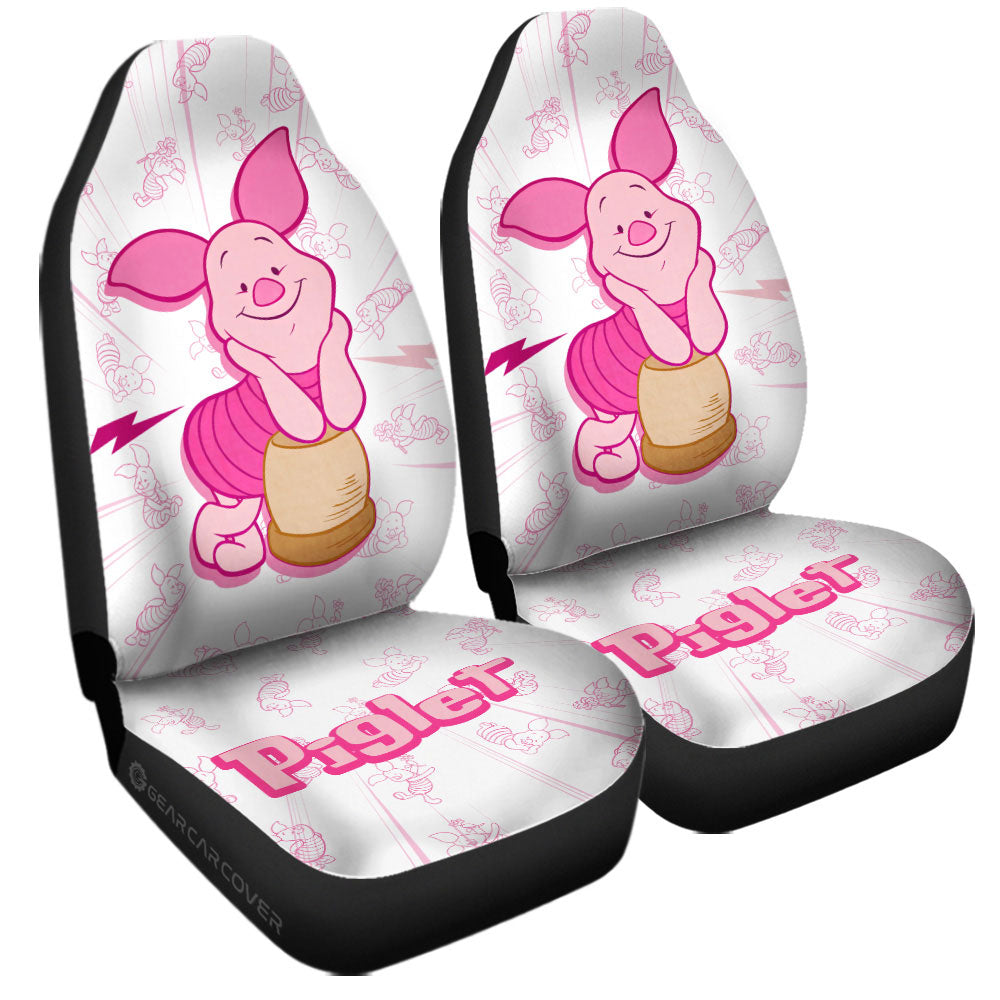 Pigglet Car Seat Covers Custom Cartoon Car Accessories - Gearcarcover - 3
