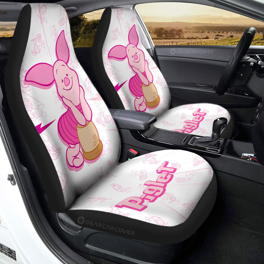 Pigglet Car Seat Covers Custom Cartoon Car Accessories - Gearcarcover - 1