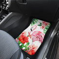 Pink Flamingo Car Floor Mats Custom Cool Car Interior Accessories - Gearcarcover - 4