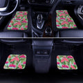Pink Flamingo Car Floor Mats Custom Tropical Leaf Car Accessories - Gearcarcover - 2