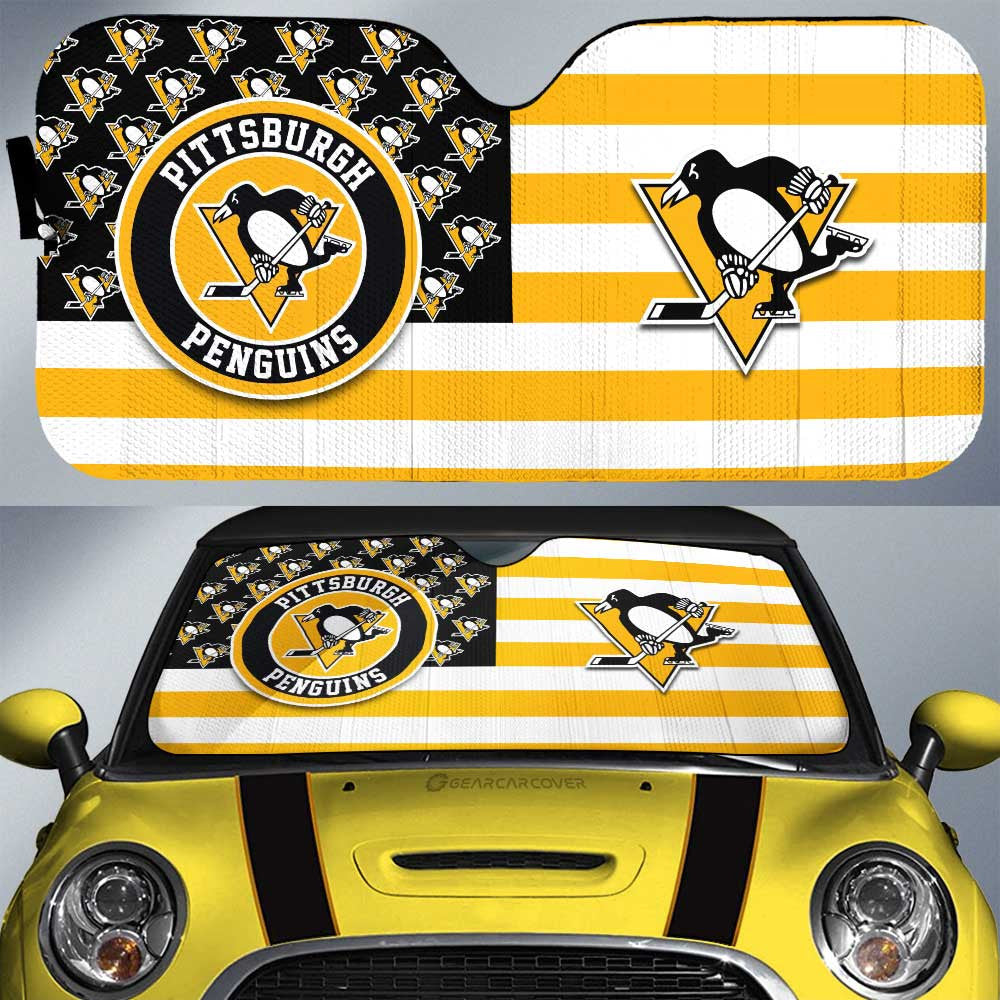 : Custom Pittsburgh Windshield Sun Auto Shade，Add