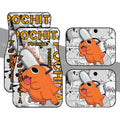 Pochita Car Floor Mats Custom Anime Chainsaw Man Car Interior Accessories - Gearcarcover - 1