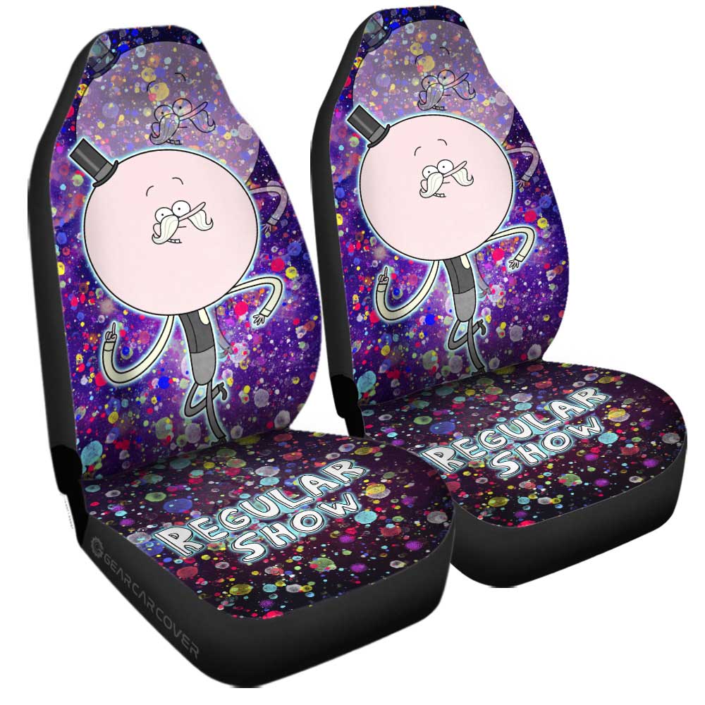 Pops Maellard Regular Show Car Seat Covers Custom Cartoon Car Accessories - Gearcarcover - 3