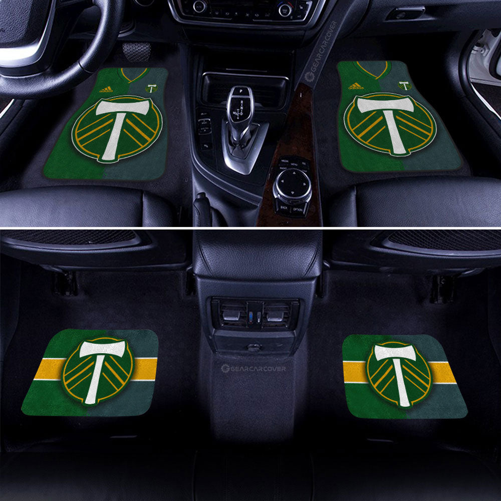Portland Timbers Car Floor Mats Custom Car Accessories For Fans - Gearcarcover - 2