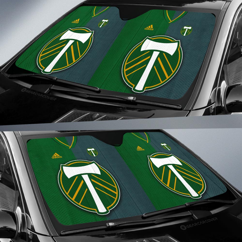 Portland Timbers Car Sunshade Custom Car Interior Accessories - Gearcarcover - 2