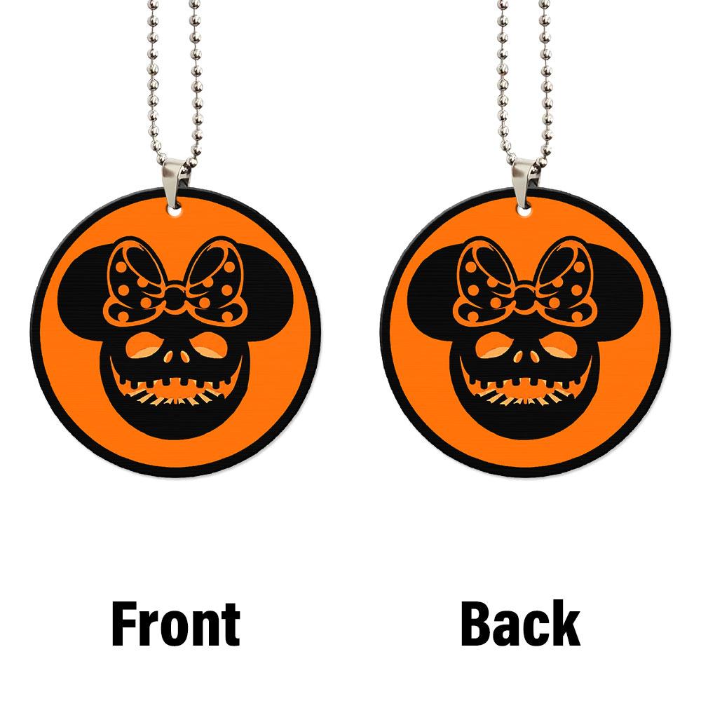 Pumpkin Mouse Ornament Custom Halloween Car Accessories - Gearcarcover - 4