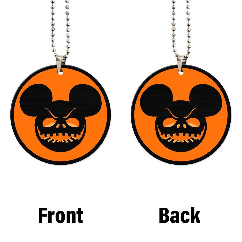 Pumpkin Mouse Ornament Custom Halloween Car Interior Accessories - Gearcarcover - 4