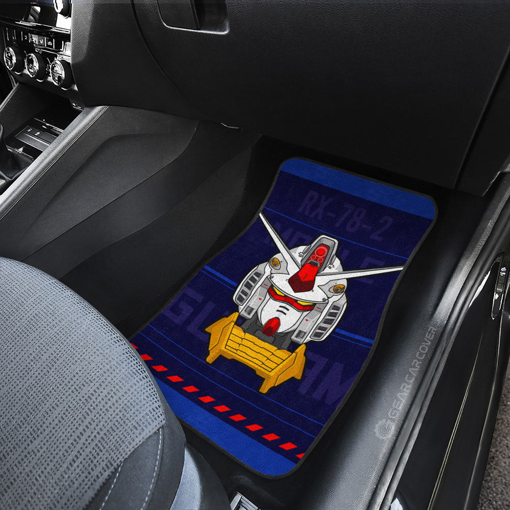 RX-78-2 Gundam Car Floor Mats Custom Gundam Anime Car Accessories - Gearcarcover - 4