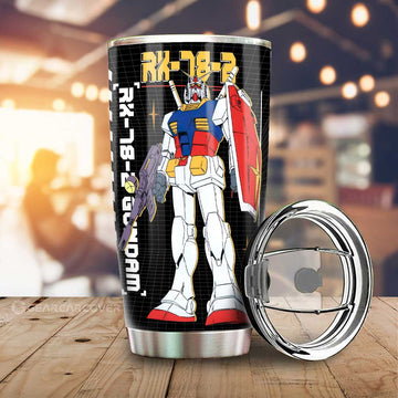 RX-78-2 Gundam Tumbler Cup Custom Gundam Anime Car Interior Accessories - Gearcarcover - 1