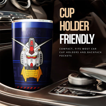 RX-78-2 Gundam Tumbler Cup Custom Gundam Anime Car Interior Accessories - Gearcarcover - 1