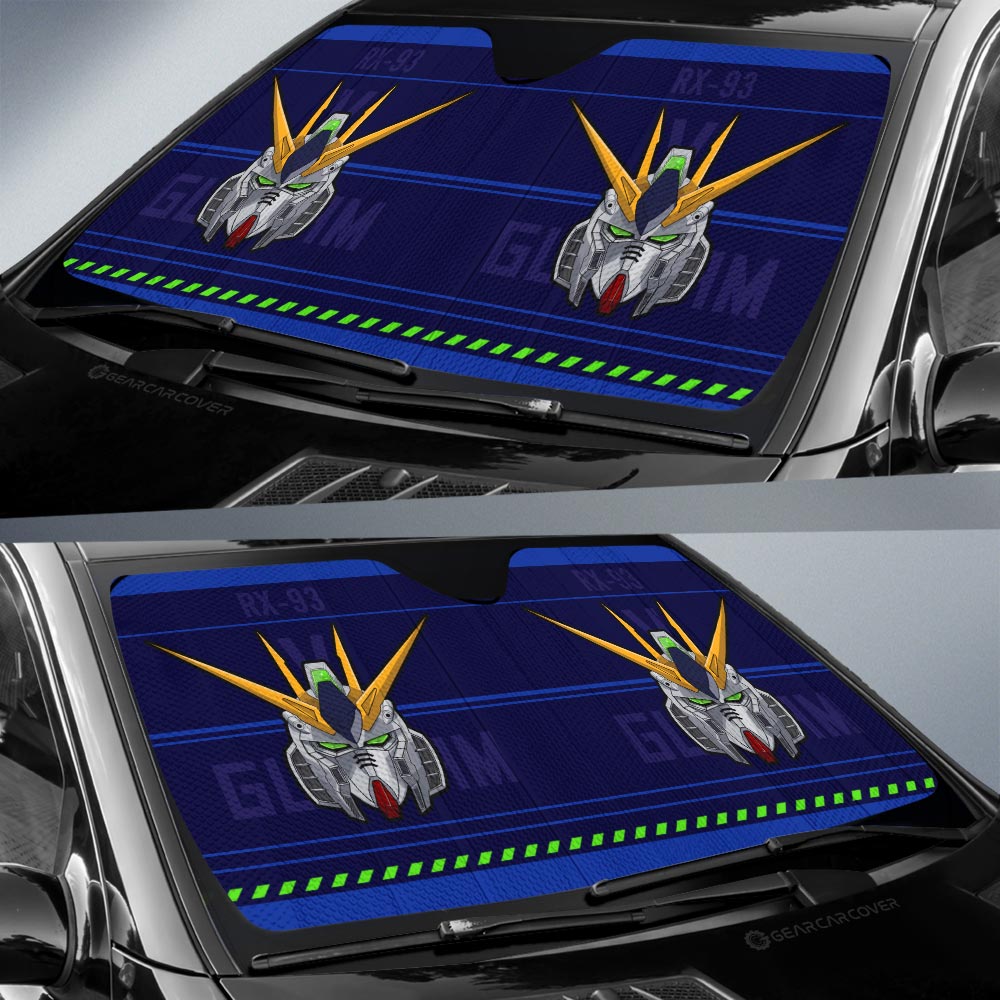 RX-93 v Gundam Car Sunshade Custom Gundam Anime Car Interior Accessories - Gearcarcover - 3