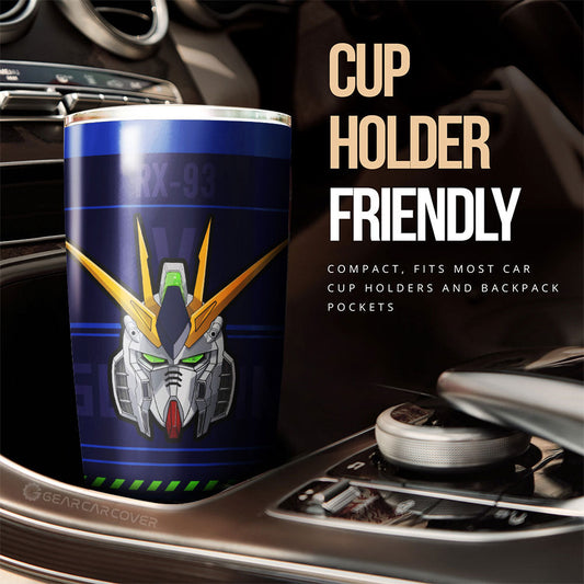 RX-93 v Gundam Tumbler Cup Custom Gundam Anime Car Interior Accessories - Gearcarcover - 2