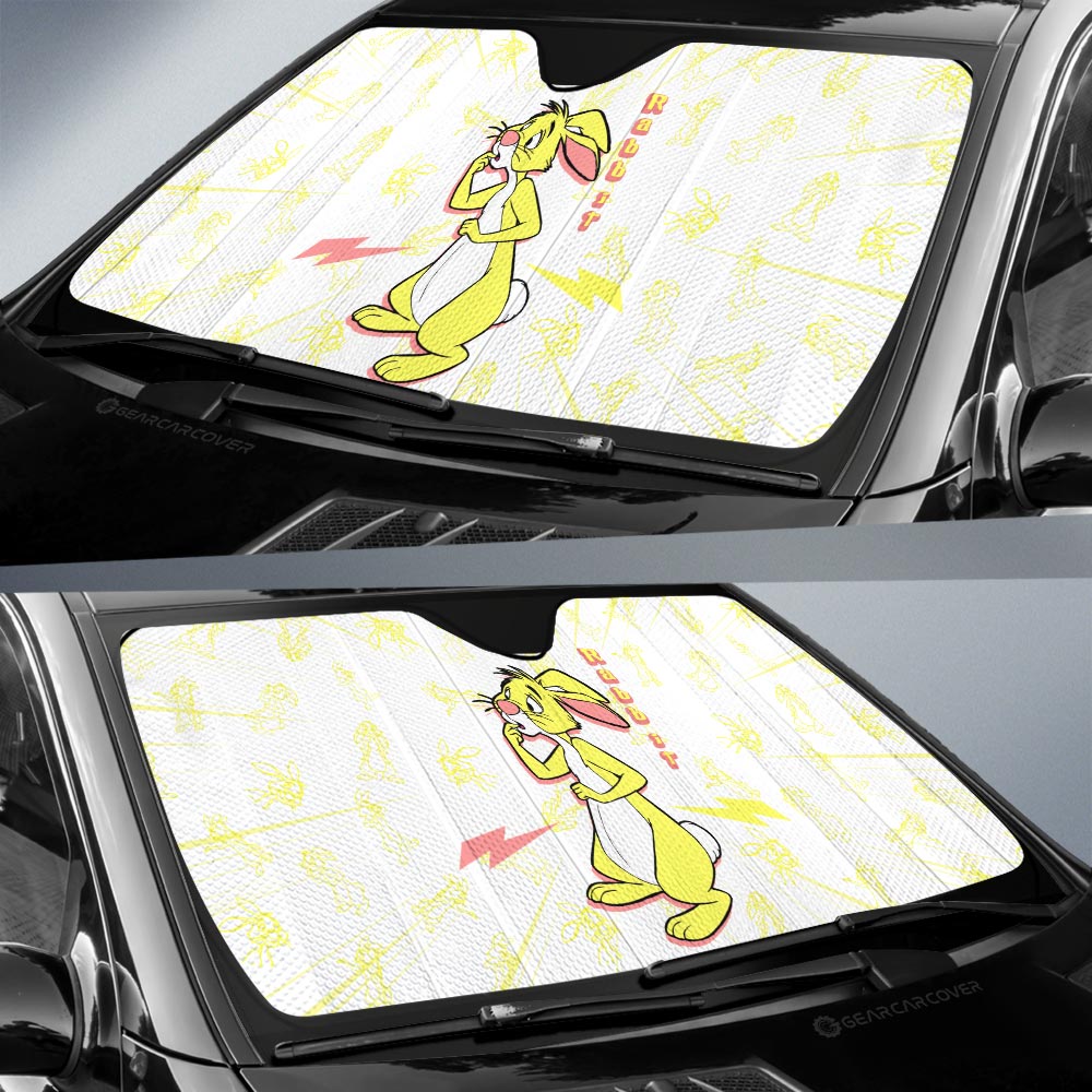 Rabbit Car Sunshade Custom Cartoon Car Accessories - Gearcarcover - 2