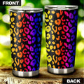 Rainbow Wild CheetahPrint Tumbler Cup - Gearcarcover - 2
