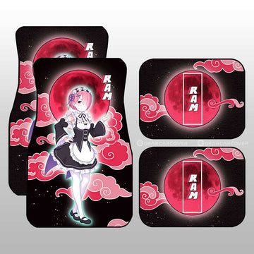 Ram Car Floor Mats Custom Re:Zero Anime Car Accessoriess - Gearcarcover - 1