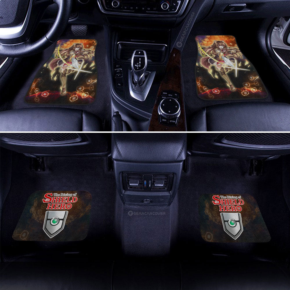 Raphtalia Car Floor Mats Custom The Rising Of The Shield Hero Anime Car Accessories - Gearcarcover - 2