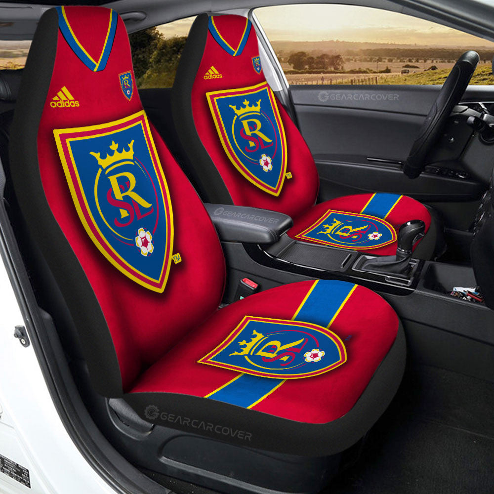 Real Salt Lake Car Seat Covers Custom Car Accessories For Fans - Gearcarcover - 3