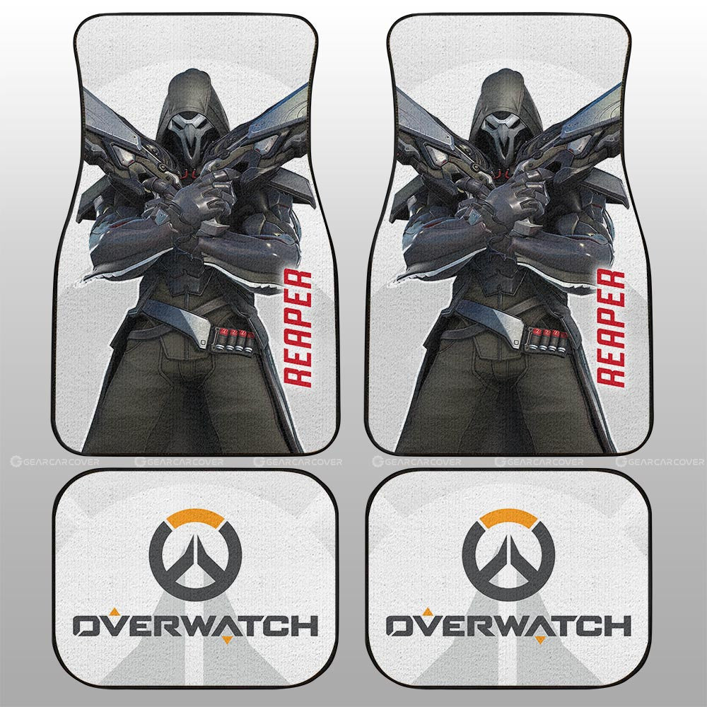Reaper Car Floor Mats Custom Overwatch - Gearcarcover - 1