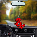 Red Quatro Cerberus Symbol Ornament Custom Fairy Tail Anime Car Accessories - Gearcarcover - 3