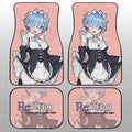 Rem Car Floor Mats Custom Main Re:Zero Anime Car Accessories - Gearcarcover - 2