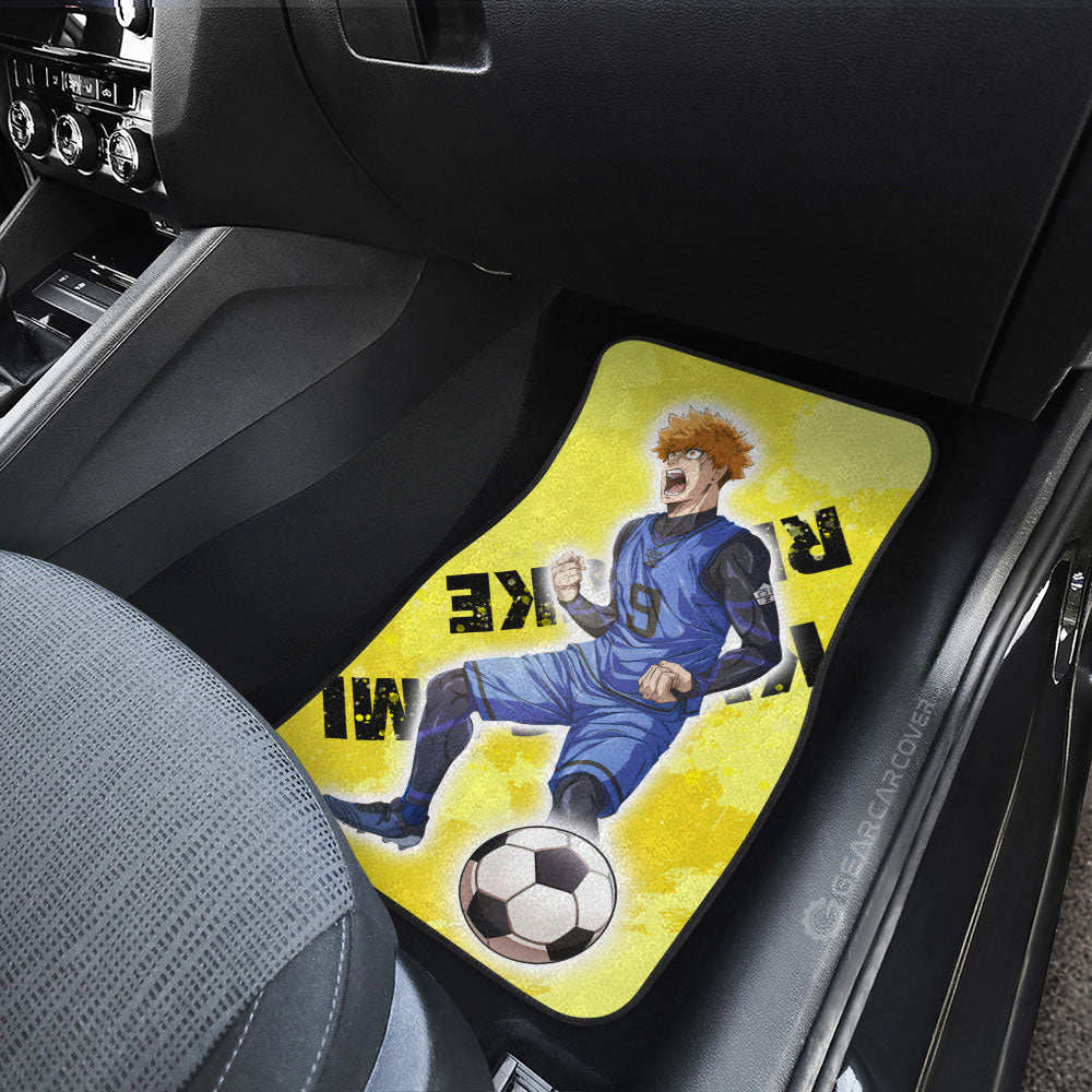 Rensuke Kunigami Car Floor Mats Custom Blue Lock Anime - Gearcarcover - 3