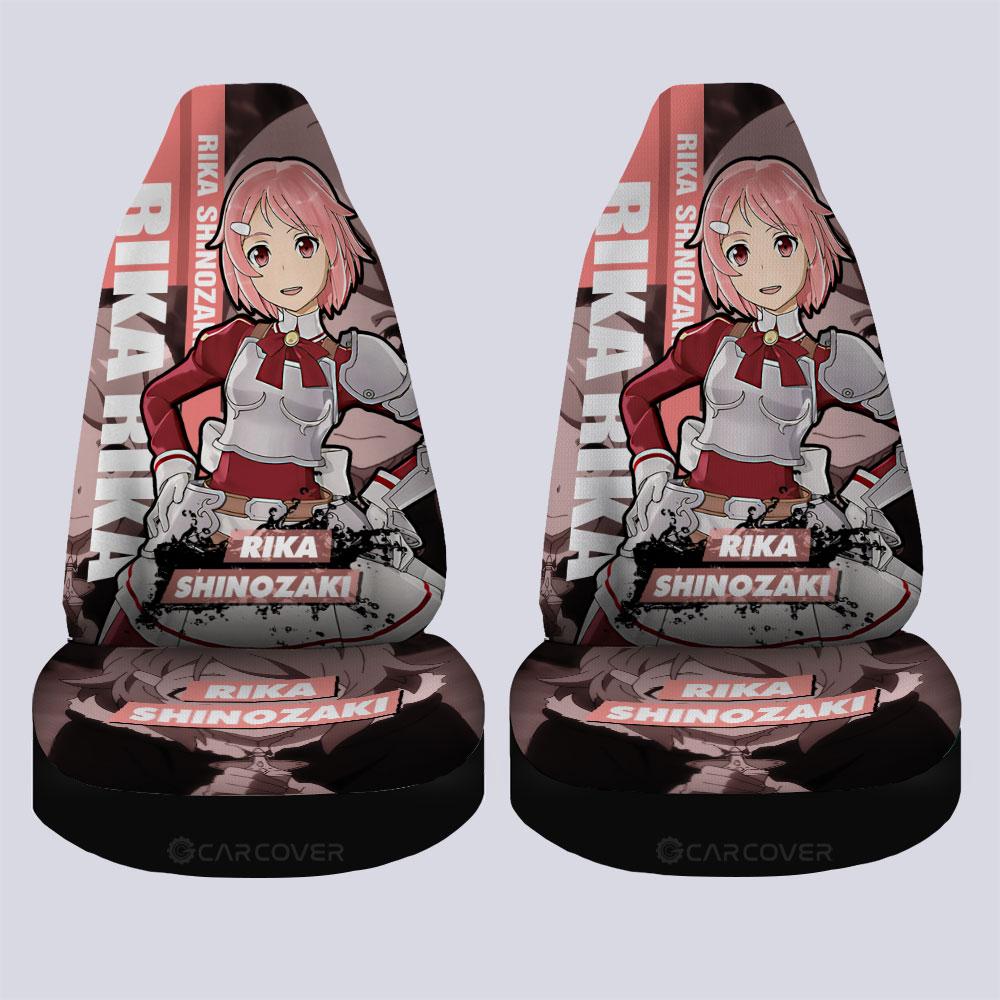 Rika Shinozaki Sword Art Online Anime Car Seat Covers Custom Car Interior Accessories - Gearcarcover - 4