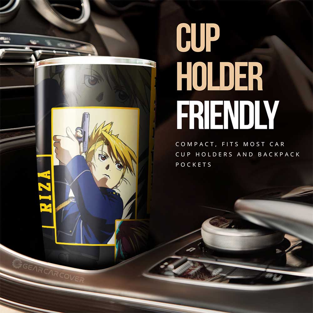Riza Hawkeye Tumbler Cup Custom Fullmetal Alchemist Anime - Gearcarcover - 2