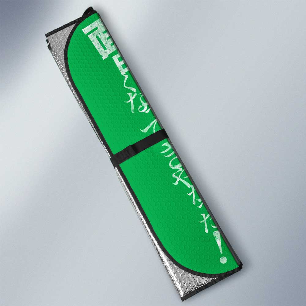 Roronoa Zoro Film Red Car Sunshade Custom One Piece Anime Car Interior Accessories - Gearcarcover - 2
