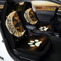 Rottweiler Car Seat Covers I Love You To The Moon and Back Idea Car Accessories For Rottweiler Lovers - Gearcarcover - 2