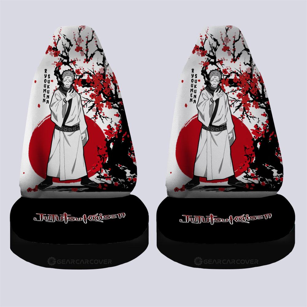 Ryomen Sukuna Car Seat Covers Custom Japan Style Jujutsu Kaisen Anime Car Accessories - Gearcarcover - 4