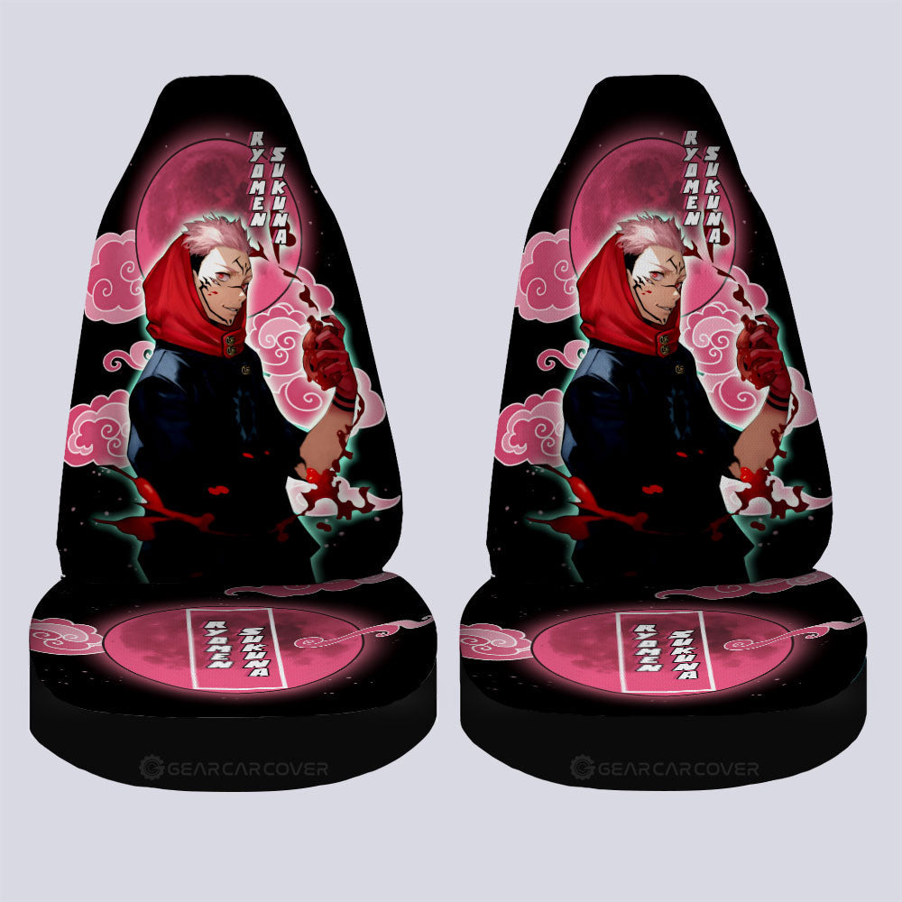 Ryomen Sukuna Car Seat Covers Custom Jujutsu Kaisen Anime - Gearcarcover - 4