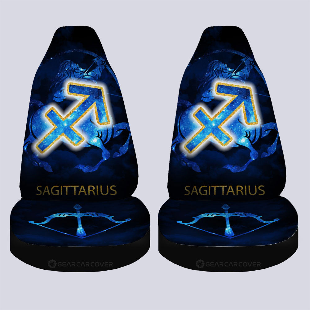 Sagittarius Car Seat Covers Custom Zodiac Car Accessories - Gearcarcover - 2