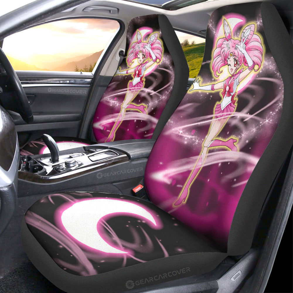 Sailor Chibi Moon Car Seat Covers Custom Sailor Moon Anime Car Accessories - Gearcarcover - 4